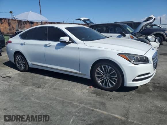 2015 Hyundai Genesis 3.8L with VIN KMHGN4JE2FU095515, listed as a Copart auction lot 78081044 with 110,296 mi miles and Salvage title. Bid and sale history available at DreamBid. Image 4.