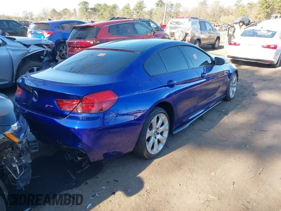 ✅ 2014 BMW M6 • VIN: WBS6C9C51ED467353 • Lot: 41964004. Listed on IAAI with Not provided. Free auction sales archive from the USA and detailed vehicle history report at DreamBid. Image 4.