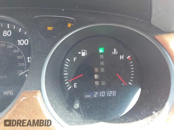 ✅ 2005 Lexus ES 350 • VIN: JTHBA30G755078448 • Lot: 42455620. Listed on IAAI with 210,128 mi. Free auction sales archive from the USA and detailed vehicle history report at DreamBid. Image 7.