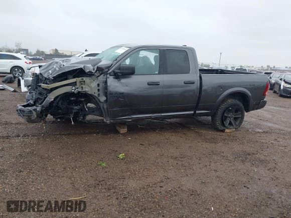 ✅ 2021 Ram 1500 Warlock • VIN: 1C6RR6GT3MS504009 • Lot: 41783949. Listed on IAAI with 35,218 mi. Free auction sales archive from the USA and detailed vehicle history report at DreamBid. Image 15.