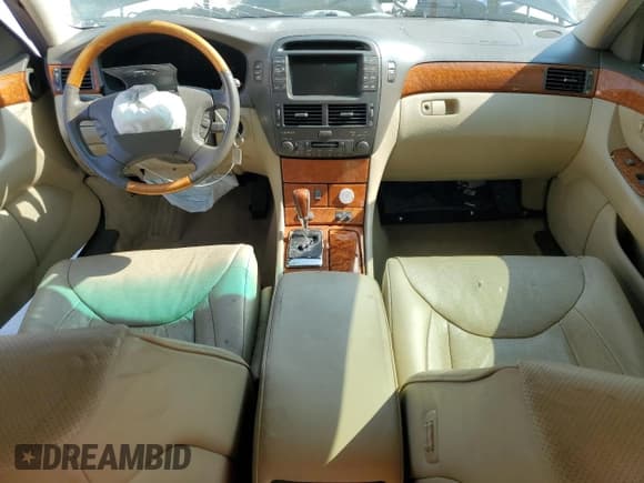 ✅ 2005 Lexus LS 430 • VIN: JTHBN36F055007756 • Lot: 80456595. Wystawiony na Copart z przebiegiem Nie podano. Bezpłatny archiwum sprzedaży aukcyjnych z USA i szczegółowy raport historii pojazdu na DreamBid. Zdjęcie 8.