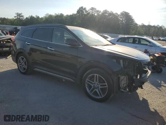 2018 Hyundai Santa Fe SE Ultimate z VIN KM8SR4HF1JU294092, wystawiony jako Copart lot #51320025 z przebiegiem 184 167 mil mil oraz Szkoda całkowita • Salvage title. Historia ofert i sprzedaży dostępna na DreamBid. Obrazek 4.