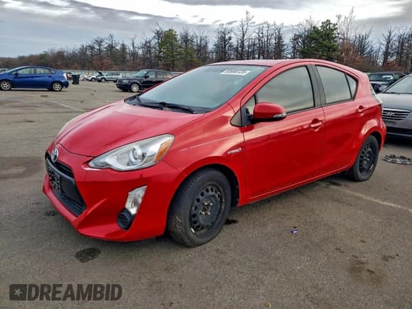 ✅ 2015 Toyota Prius One • VIN: JTDKDTB32F1093743 • Lot: 93688125. Listed on Copart with Not provided. Free auction sales archive from the USA and detailed vehicle history report at DreamBid. Image 1.
