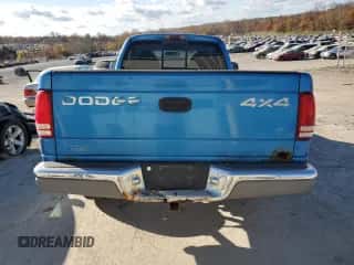 1999 Dodge Dakota with VIN 1B7GG26Y1XS221141, listed as a Copart auction lot 78721304 with 195,896 mi miles and Salvage title. Bid and sale history available at DreamBid. Image 6.
