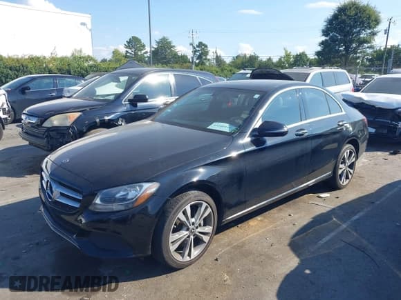 ✅ 2018 Mercedes-Benz C 300 • VIN: 55SWF4KB9JU236596 • Lot: 43160110. Listed on IAAI with 59,434 mi. Free auction sales archive from the USA and detailed vehicle history report at DreamBid. Image 2.