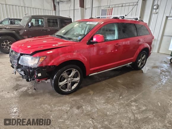 ✅ 2017 Dodge Journey Crossroad Plus • VIN: 3C4PDDGG5HT553383 • Лот: 86778505. Опубликован ранее на Copart с пробегом 156 796 миль. Бесплатный доступ к архиву аукционных продаж из США и подробный отчёт об истории автомобиля на DreamBid. Изображение 1.