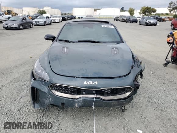 ✅ 2023 Kia Stinger GT2 • VIN: KNAE55LCXP6136344 • Лот: 52986745. Опубликован ранее на Copart с пробегом 24 418 миль. Бесплатный доступ к архиву аукционных продаж из США и подробный отчёт об истории автомобиля на DreamBid. Изображение 5.
