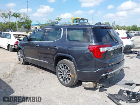 ✅ 2021 GMC Acadia Denali • VIN: 1GKKNPLS1MZ224156 • Lot: 42105103. Listed on IAAI with 52,353 mi. Free auction sales archive from the USA and detailed vehicle history report at DreamBid. Image 3.