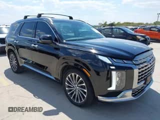 2023 Hyundai Palisade Calligraphy z VIN KM8R74GE2PU561164, wystawiony jako IAAI lot #43333582 z przebiegiem 55 914 mil mil oraz . Historia ofert i sprzedaży dostępna na DreamBid. Obrazek 1.