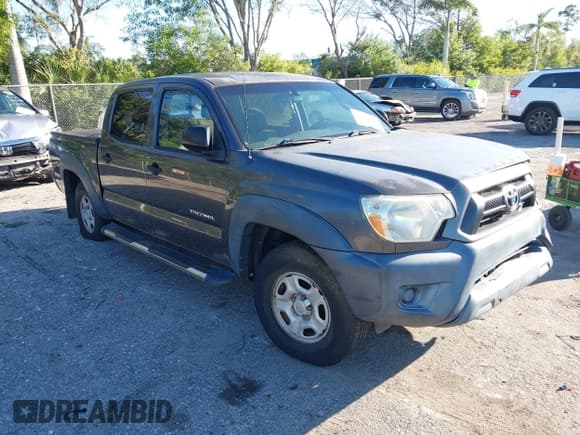 ✅ 2012 Toyota Tacoma • VIN: 5TFJX4CN6CX018769 • Lot: 43595967. Listed on IAAI with 138,295 mi. Free auction sales archive from the USA and detailed vehicle history report at DreamBid. Image 1.