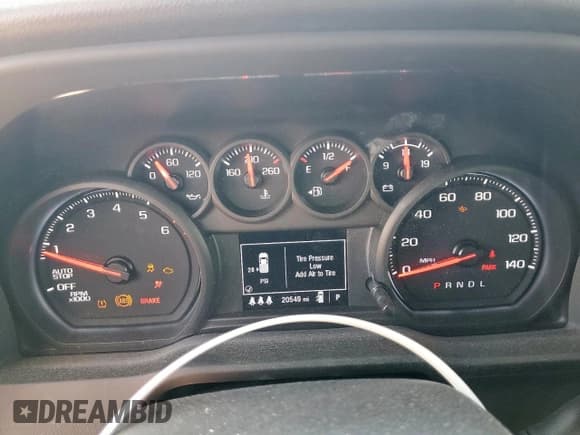 ✅ 2024 Chevrolet Silverado 1500 Custom • VIN: 3GCPABEK7RG162010 • Лот: 90103405. Опубликован ранее на Copart с пробегом 20 549 миль. Бесплатный доступ к архиву аукционных продаж из США и подробный отчёт об истории автомобиля на DreamBid. Изображение 9.