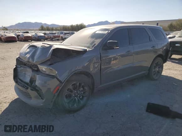 2022 Dodge Durango R/T with VIN 1C4SDHCT6NC209976, listed as a Copart auction lot 49744965 with 36,423 mi miles and Salvage title. Bid and sale history available at DreamBid. Image 1.