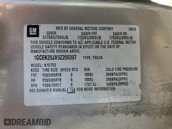 ✅ 2009 Chevrolet Silverado 1500 LT • VIN: 1GCEK29JX9Z266397 • Lot: 72226044. Listed on Copart with 225,667 mi. Free auction sales archive from the USA and detailed vehicle history report at DreamBid. Image 14.