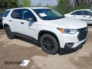 2020 Chevrolet Traverse Premier with VIN 1GNEVKKW7LJ115057, listed as a IAAI auction lot 42251770 with 52,582 mi miles and . Bid and sale history available at DreamBid. Image 1.
