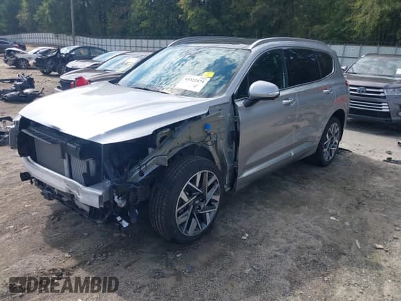 ✅ 2023 Hyundai Santa Fe Calligraphy • VIN: 5NMS54AL1PH603477 • Lot: 43322474. Listed on IAAI with 11,872 mi. Free auction sales archive from the USA and detailed vehicle history report at DreamBid. Image 19.
