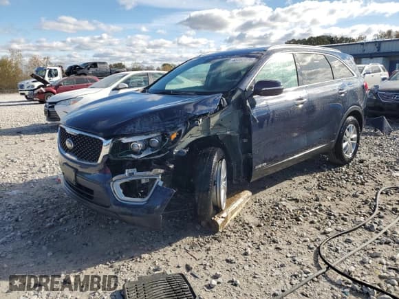 ✅ 2018 Kia Sorento LX • VIN: 5XYPGDA5XJG368466 • Lot: 86082975. Listed on Copart with 124,165 mi. Free auction sales archive from the USA and detailed vehicle history report at DreamBid. Image 1.