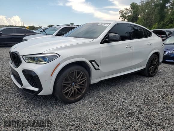 ✅ 2020 BMW X6 M Competition • VIN: 5YMCY0C04L9B05670 • Lot: 64015475. Listed on Copart with 65,235 mi. Free auction sales archive from the USA and detailed vehicle history report at DreamBid. Image 1.
