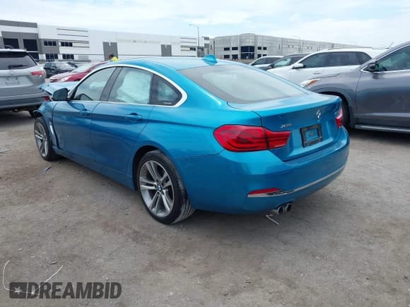 ✅ 2018 BMW 4 Series 430i xDrive • VIN: WBA4J3C54JBG96407 • Lot: 42973459. Wystawiony na IAAI z przebiegiem 99 936 mil. Bezpłatny archiwum sprzedaży aukcyjnych z USA i szczegółowy raport historii pojazdu na DreamBid. Zdjęcie 3.