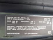 ✅ 2025 Lucid Air Pure • VIN: 50EA1PGA0SA002946 • Lot: 43146959. Wystawiony na IAAI z przebiegiem 1 670 mil. Bezpłatny archiwum sprzedaży aukcyjnych z USA i szczegółowy raport historii pojazdu na DreamBid. Zdjęcie 9.