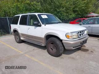 1997 Ford Explorer XL with VIN 1FMDU34E3VUC38692, listed as a IAAI auction lot 43215361 with 120,215 mi miles and . Bid and sale history available at DreamBid. Image 1.