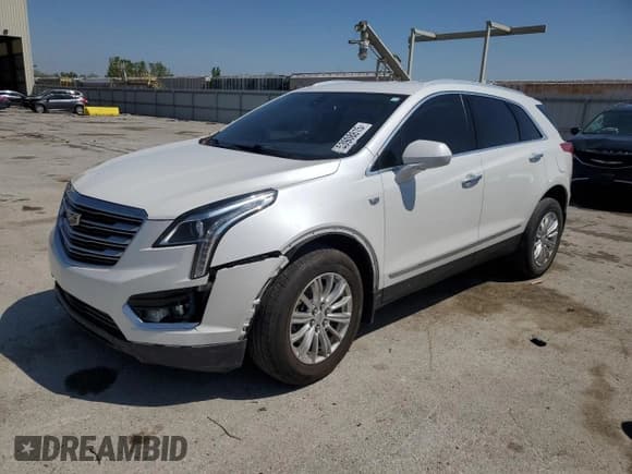 ✅ 2017 Cadillac XT5 FWD • VIN: 1GYKNARS3HZ297366 • Lot: 53908815. Listed on Copart with 95,834 mi. Free auction sales archive from the USA and detailed vehicle history report at DreamBid. Image 1.