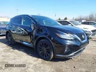 ✅ 2023 Nissan Murano SL • VIN: 5N1AZ2CS9PC104672 • Lot: 41697937. Wystawiony na IAAI z przebiegiem 135 285 mil. Bezpłatny archiwum sprzedaży aukcyjnych z USA i szczegółowy raport historii pojazdu na DreamBid. Zdjęcie 1.