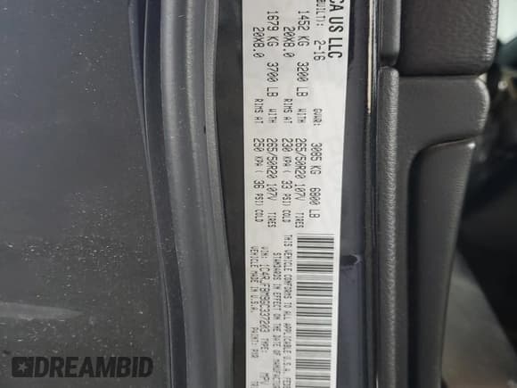 ✅ 2016 Jeep Grand Cherokee Limited • VIN: 1C4RJFBM9GC337203 • Лот: 70546375. Опубликован ранее на Copart с пробегом 152 783 миль. Бесплатный доступ к архиву аукционных продаж из США и подробный отчёт об истории автомобиля на DreamBid. Изображение 14.