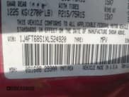 ✅ 1999 Jeep Cherokee Sport • VIN: 1J4FT68S1XL524920 • Lot: 42573271. Listed on IAAI with 352,914 mi. Free auction sales archive from the USA and detailed vehicle history report at DreamBid. Image 9.