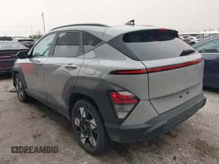 2024 Hyundai Kona SEL with VIN KM8HB3AB3RU139684, listed as a IAAI auction lot 41699344 with 16,677 mi miles and . Bid and sale history available at DreamBid. Image 3.