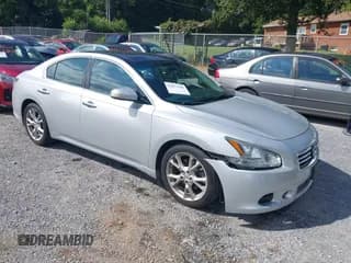 ✅ 2014 Nissan Maxima SV • VIN: 1N4AA5AP3EC905869 • Lot: 42833708. Listed on IAAI with 78,198 mi. Free auction sales archive from the USA and detailed vehicle history report at DreamBid. Image 1.