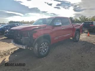 ✅ 2023 Toyota Tundra 1794 Edition Hybrid • VIN: 5TFMC5AB9PX002384 • Лот: 95036875. Опубликован ранее на Copart с пробегом 44 012 миль. Бесплатный доступ к архиву аукционных продаж из США и подробный отчёт об истории автомобиля на DreamBid. Изображение 1.