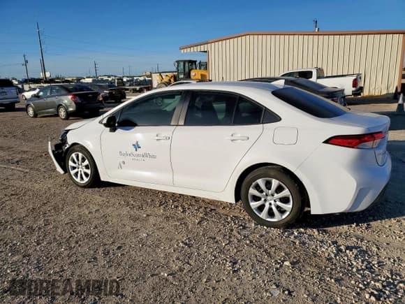 ✅ 2024 Toyota Corolla LE • VIN: 5YFB4MDE7RP138776 • Lot: 92272525. Wystawiony na Copart z przebiegiem 35 254 mil. Bezpłatny archiwum sprzedaży aukcyjnych z USA i szczegółowy raport historii pojazdu na DreamBid. Zdjęcie 2.