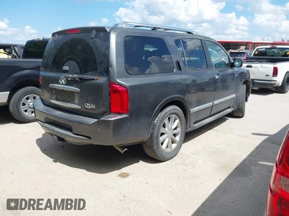 ✅ 2010 Infiniti QX56 • VIN: 5N3ZA0NE4AN905230 • Lot: 42588870. Wystawiony na IAAI z przebiegiem 169 693 mil. Bezpłatny archiwum sprzedaży aukcyjnych z USA i szczegółowy raport historii pojazdu na DreamBid. Zdjęcie 4.