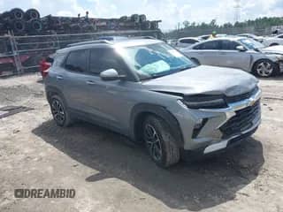 2024 Chevrolet TrailBlazer LT с VIN KL79MPSL9RB137948, выставлен на аукционе IAAI как лот 42976143 с пробегом 25 047 миль миль и . История ставок и продаж доступна на DreamBid. Изображение 1.