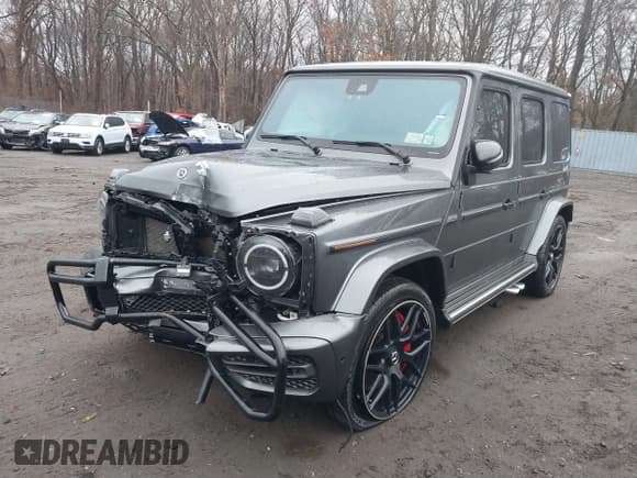 ✅ 2019 Mercedes-Benz G 63 AMG • VIN: WDCYC7HJXKX301279 • Лот: 41427069. Опубликован ранее на IAAI с пробегом 59 556 миль. Бесплатный доступ к архиву аукционных продаж из США и подробный отчёт об истории автомобиля на DreamBid. Изображение 2.