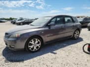 ✅ 2007 Mazda 3 S Sport • VIN: JM1BK143771687060 • Lot: 62446595. Wystawiony na Copart z przebiegiem 129 241 mil. Bezpłatny archiwum sprzedaży aukcyjnych z USA i szczegółowy raport historii pojazdu na DreamBid. Zdjęcie 1.