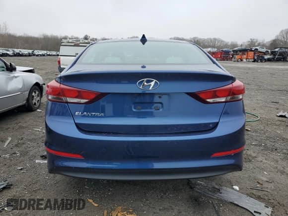 2018 Hyundai Elantra SEL with VIN 5NPD84LF0JH271128, listed as a Copart auction lot 48066225 with 118,199 mi miles and Clean title. Bid and sale history available at DreamBid. Image 6.