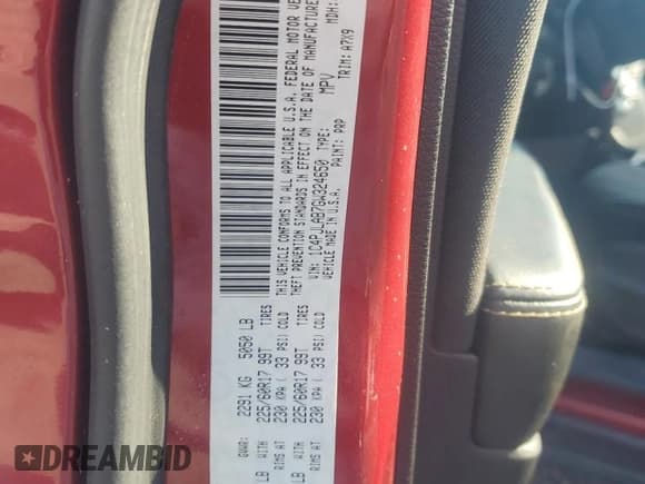 ✅ 2016 Jeep Cherokee Sport • VIN: 1C4PJLAB7GW324650 • Lot: 93236195. Listed on Copart with 29,924 mi. Free auction sales archive from the USA and detailed vehicle history report at DreamBid. Image 14.