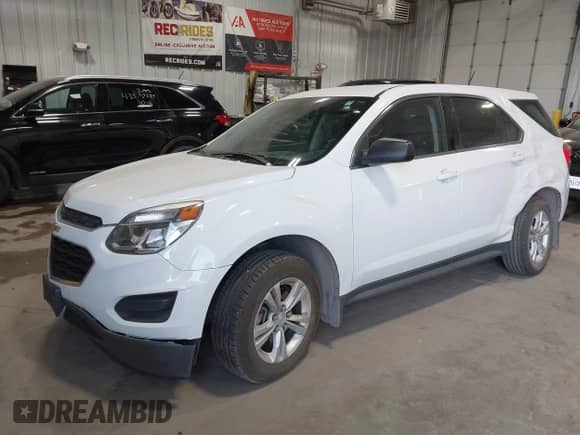 2017 Chevrolet Equinox LS z VIN 2GNALBEK5H1529114, wystawiony jako IAAI lot #43371907 z przebiegiem 126 745 mil mil oraz . Historia ofert i sprzedaży dostępna na DreamBid. Obrazek 2.