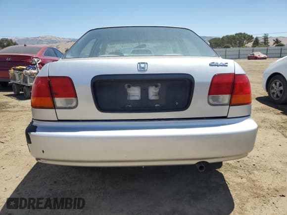 ✅ 1998 Honda Civic DX • VIN: JHMEJ6627WS015492 • Lot: 62774545. Listed on Copart with 184,534 mi. Free auction sales archive from the USA and detailed vehicle history report at DreamBid. Image 6.