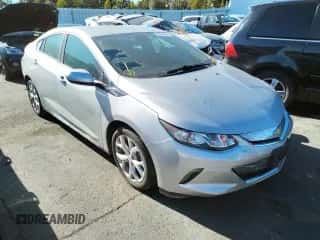 2016 Chevrolet Volt Premier with VIN 1G1RD6S56GU118914, listed as a Copart auction lot 64840632 with 90,810 mi miles and . Bid and sale history available at DreamBid. Image 1.