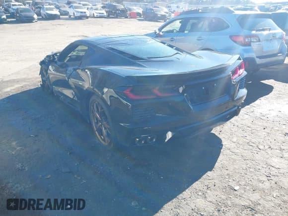 ✅ 2023 Chevrolet Corvette 1LT • VIN: 1G1YA2D43P5129462 • Lot: 41154975. Listed on IAAI with 23,018 mi. Free auction sales archive from the USA and detailed vehicle history report at DreamBid. Image 3.