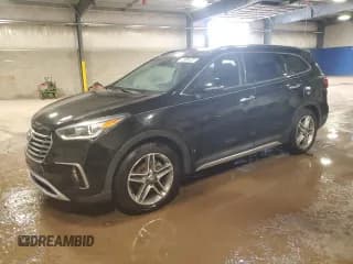 ✅ 2017 Hyundai Santa Fe SE Ultimate • VIN: KM8SRDHF3HU175938 • Lot: 85913945. Listed on Copart with 77,713 mi. Free auction sales archive from the USA and detailed vehicle history report at DreamBid. Image 1.