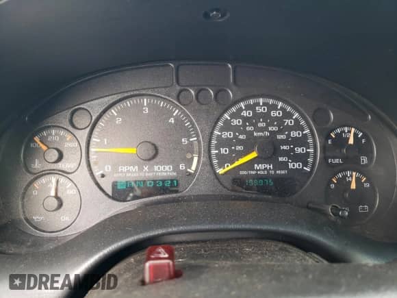 2000 Chevrolet Blazer LT with VIN 1GNDT13W5Y2220272, listed as a Copart auction lot 71961315 with 199,975 mi miles and Salvage title. Bid and sale history available at DreamBid. Image 9.