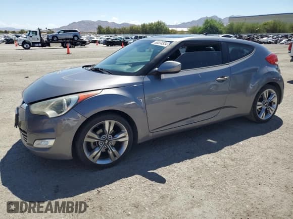 ✅ 2013 Hyundai Veloster w/Gray Int • VIN: KMHTC6AD6DU157891 • Lot: 68024834. Listed on Copart with 112,561 mi. Free auction sales archive from the USA and detailed vehicle history report at DreamBid. Image 1.
