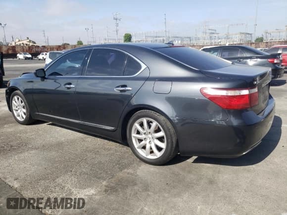 ✅ 2009 Lexus LS 460 • VIN: JTHBL46FX95086807 • Lot: 58094085. Listed on Copart with Not provided. Free auction sales archive from the USA and detailed vehicle history report at DreamBid. Image 2.