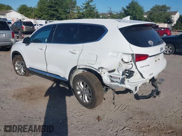 ✅ 2020 Hyundai Santa Fe SEL • VIN: 5NMS3CAD7LH278109 • Lot: 43118546. Listed on IAAI with 49,175 mi. Free auction sales archive from the USA and detailed vehicle history report at DreamBid. Image 3.