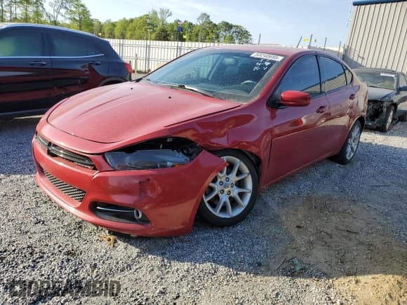 ✅ 2013 Dodge Dart SXT • VIN: 1C3CDFBA7DD341585 • Lot: 53240695. Listed on Copart with 91,658 mi. Free auction sales archive from the USA and detailed vehicle history report at DreamBid. Image 1.