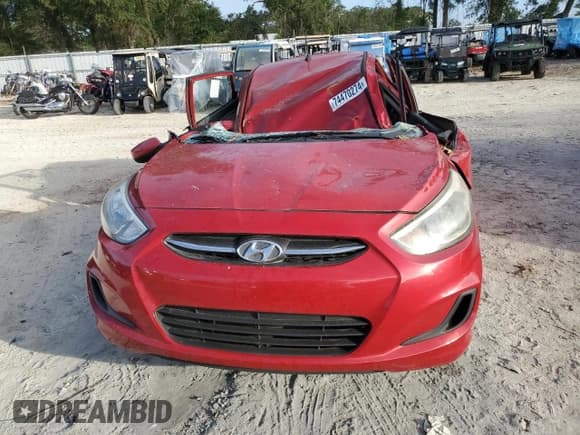 ✅ 2015 Hyundai Accent GS • VIN: KMHCT5AE0FU220666 • Лот: 74470274. Опубликован ранее на Copart с пробегом Не указан. Бесплатный доступ к архиву аукционных продаж из США и подробный отчёт об истории автомобиля на DreamBid. Изображение 5.