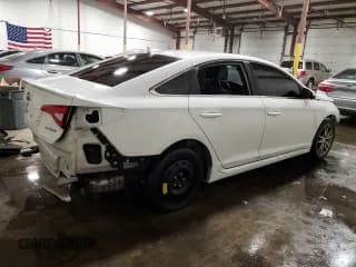 ✅ 2017 Hyundai Sonata Sport • VIN: 5NPE34AB9HH496340 • Lot: 50906273. Listed on Copart with 93,743 mi. Free auction sales archive from the USA and detailed vehicle history report at DreamBid. Image 3.